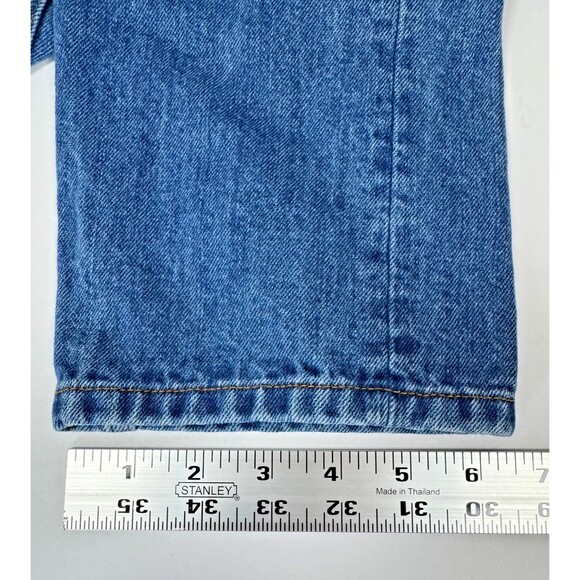 APC Petit Standard Mens Jeans 29 Slim Straight Button Fly Blue Denim - Picture 11 of 13